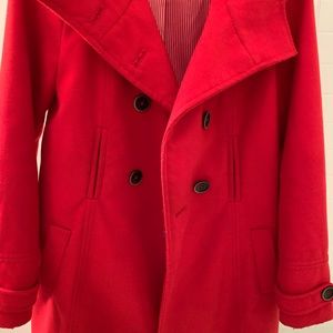 Zara red jacket